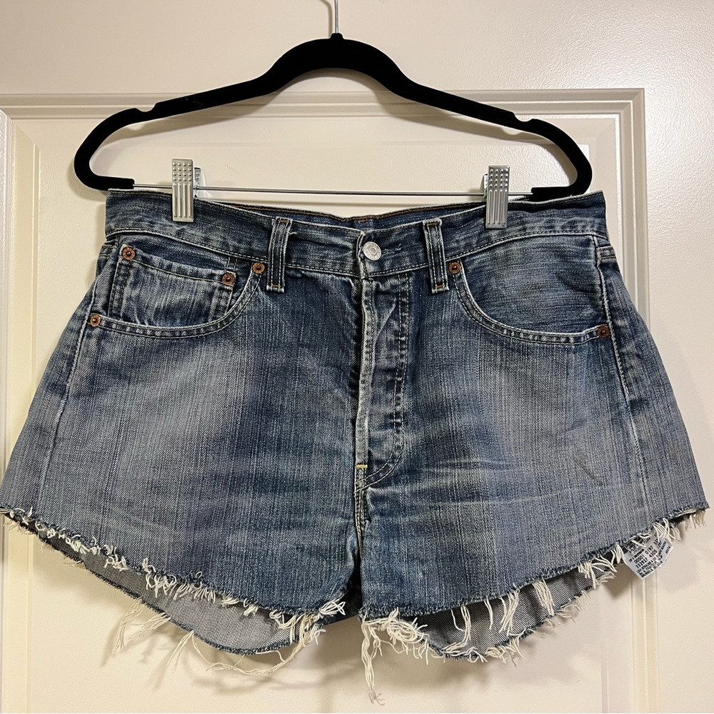 Levis 501 Denim Shorts